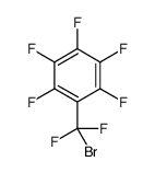 1-[bromo(difluoro)methyl]-2,3,4,5,6-pentafluorobenzene Structure