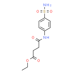 ethyl 4-{[4-(aminosulfonyl)phenyl]amino}-4-oxobutanoate Structure