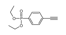 1-diethoxyphosphoryl-4-ethynylbenzene Structure