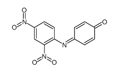 4-(2,4-dinitrophenyl)iminocyclohexa-2,5-dien-1-one Structure