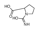 L-Proline, 1-(aminocarbonyl)- (9CI) structure