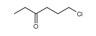6'-chloro-3'-hexanone结构式