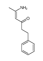 5-amino-1-phenylhex-4-en-3-one结构式