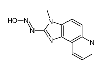 N-(3-methylimidazo[4,5-f]quinolin-2-yl)nitrous amide Structure