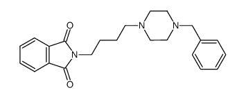 N-[4-(4-benzyl-piperazin-1-yl)-butyl]-phthalimide Structure