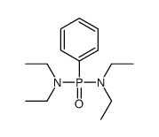 N-[diethylamino(phenyl)phosphoryl]-N-ethylethanamine结构式