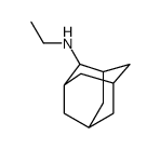 N-ethyladamantan-2-amine,hydrochloride结构式