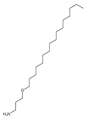 3-(hexadecyloxy)propylamine structure