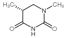 2,4(1H,3H)-Pyrimidinedione,dihydro-1,5-dimethyl-,(5R)-(9CI) Structure