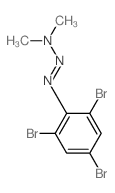 3,3-DIMETHYL-1-(2,4,6-TRIBROMO-PHENYL)-TRIAZENE structure