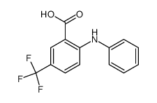 2-(phenylamino)-5-(trifluoromethyl)benzoic acid Structure