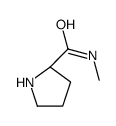 (2S)-N-methylpyrrolidine-2-carboxamide Structure