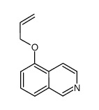 Isoquinoline, 5-(2-propenyloxy)- (9CI)结构式