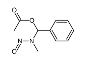 N-nitroso(acetoxybenzyl)methylamine Structure
