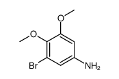 3-bromo-4,5-dimethoxyphenylamine结构式