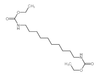 Carbamic acid,1,10-decanediylbis-, diethyl ester (9CI)结构式