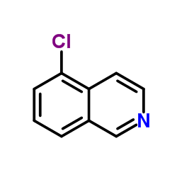 5-氯异喹啉结构式