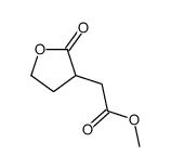 methyl 2-(2-oxooxolan-3-yl)acetate Structure