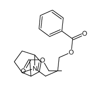 8-[3-(Benzoyloxy)propyl]-8-azabicyclo[3.2.1]oct-3-ene-2-carboxylic acid ethyl ester结构式