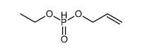 phosphonic acid allyl ester ethyl ester Structure