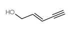 2-Penten-4-yn-1-ol structure