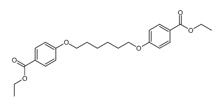 4,4'-Di-aethoxycarbonyl-α,ω-diphenoxy-hexan结构式