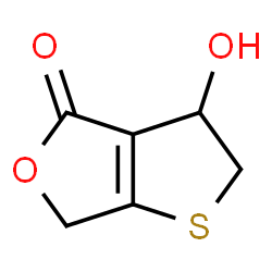 Thieno[2,3-c]furan-4(2H)-one, 3,6-dihydro-3-hydroxy- (9CI)结构式