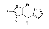 thiophen-2-yl-(2,4,5-tribromothiophen-3-yl)methanone结构式
