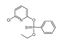 O-(6-chloropyridin-2-yl) O-ethyl phenylthiophosphonate结构式