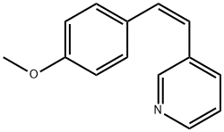 (E)-3-(4-Methoxystyryl)pyridine结构式