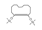 1,2-bis(trimethylsiloxy)cyclododecene结构式