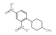 Piperidine,1-(2,4-dinitrophenyl)-4-methyl- structure