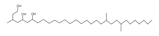 3,21,24-trimethyl-hentriacontane-1,5,7-triol结构式