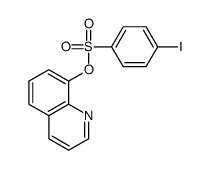quinolin-8-yl 4-iodobenzenesulfonate Structure
