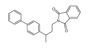 2-[3-(4-phenylphenyl)butyl]isoindole-1,3-dione结构式