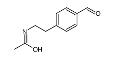 N-[2-(4-formylphenyl)ethyl]acetamide Structure