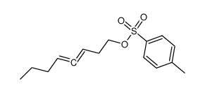 toluene-4-sulfonic acid octa-3,4-dienyl ester Structure