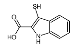 3-sulfanyl-1H-indole-2-carboxylic acid结构式