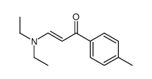 3-(diethylamino)-1-(4-methylphenyl)prop-2-en-1-one Structure