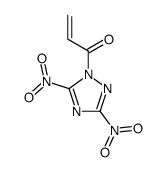 1-(3,5-dinitro-1,2,4-triazol-1-yl)prop-2-en-1-one Structure