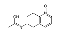 N-(1-oxido-5,6,7,8-tetrahydroquinolin-1-ium-6-yl)acetamide结构式