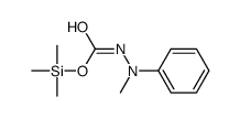 trimethylsilyl N-(N-methylanilino)carbamate Structure