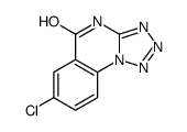 7-chloro-1H-tetrazolo[1,5-a]quinazolin-5-one结构式