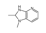 1,2-dimethyl-2,3-dihydroimidazo[4,5-b]pyridine Structure