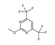 2-methoxy-4,6-bis(trifluoromethyl)pyrimidine结构式