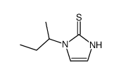 1-sec-Butyl-1H-imidazole-2-thiol结构式