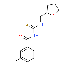3-iodo-4-methyl-N-{[(tetrahydro-2-furanylmethyl)amino]carbonothioyl}benzamide picture