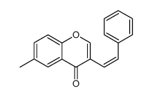 (Z)-6-methyl-3-styrylchromone Structure
