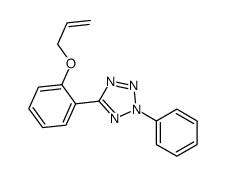 2-phenyl-5-(2-prop-2-enoxyphenyl)tetrazole结构式