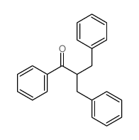 2-benzyl-1,3-diphenyl-propan-1-one structure